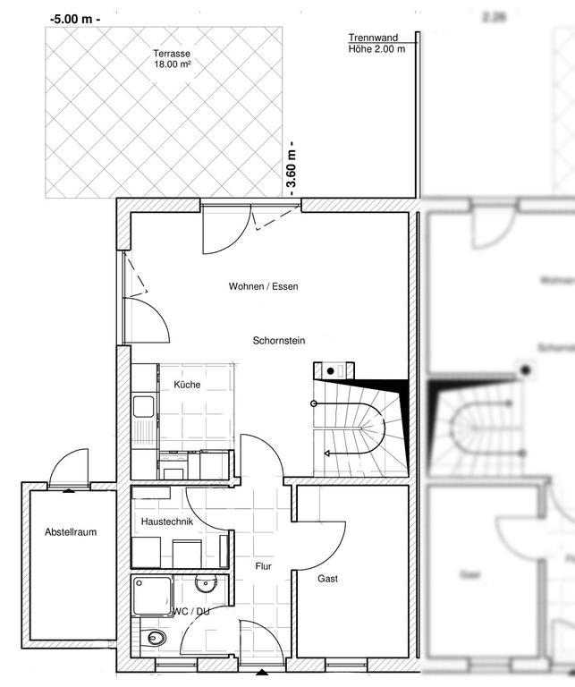 Ferienhaus Wiekhus Breege Exteriér fotografie